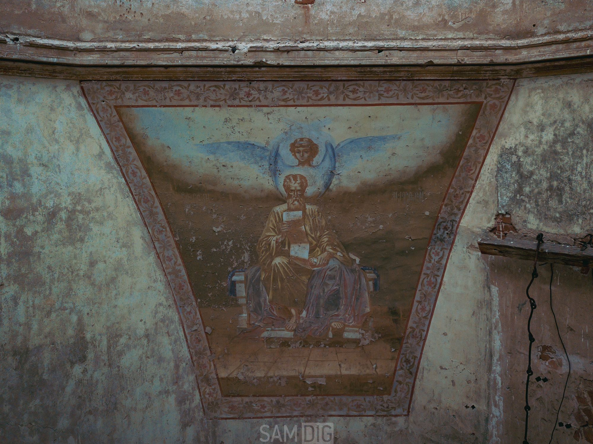 Abandoned temple in neo-Russian style - My, Abandoned, Urbanphoto, Travel across Russia, Urbanfact, Church, Temple, Architecture, Monument, Aerial photography, Samara, Samara Region, Longpost