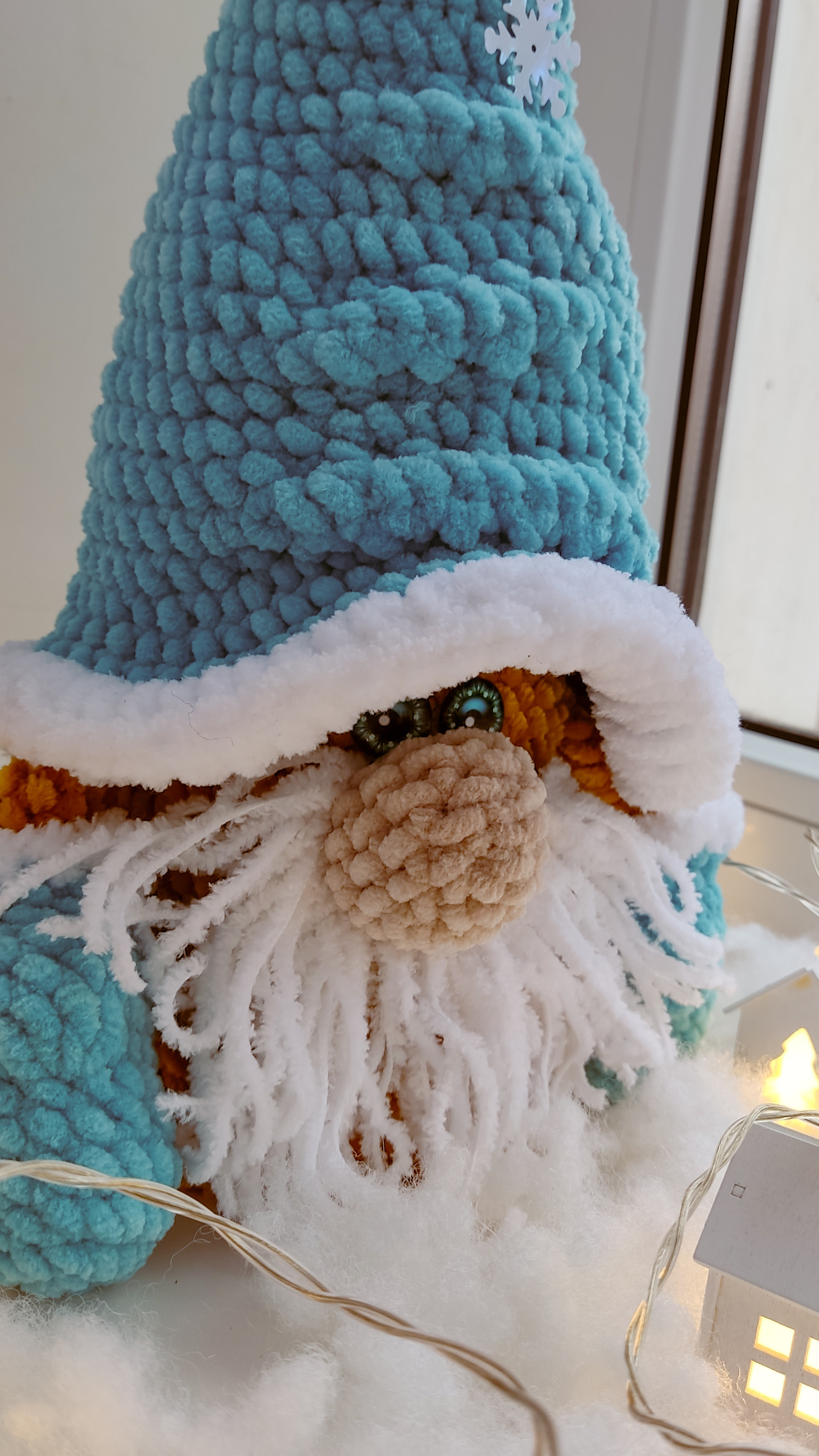 Bright Christmas gnomes - My, Amigurumi, Crochet, Knitting, Hook, With your own hands, Handmade, Plush Toys, On hook, Decor, Needlework, Gnomes, New Year, Longpost