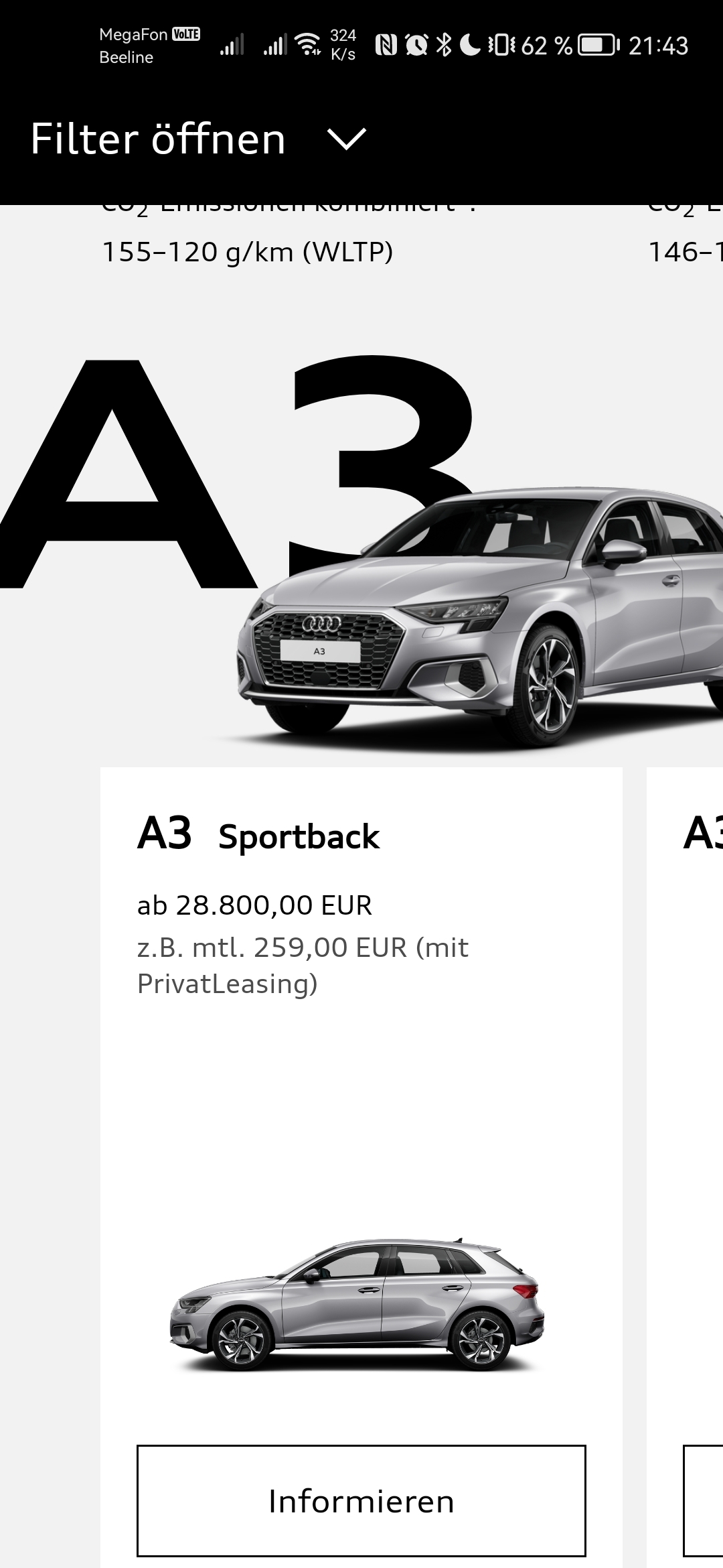 AvtoVAZ warned about the increase in prices for Lada cars ... It's not funny anymore, Vesta is priced at Audi 3 in Germany! Want to try at the price of A4?! - AvtoVAZ, Lada Vesta, Longpost, Prices, Screenshot