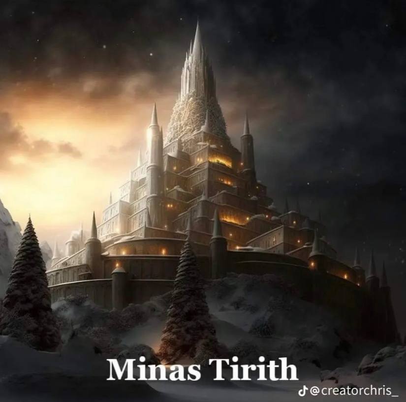 If Christians lived in Middle-earth - Lord of the Rings, Нейронные сети, Minas Tirit, Moriah, Helmova pad, Erebor, Rivendell, Edoras, Mordor, Shire, Longpost