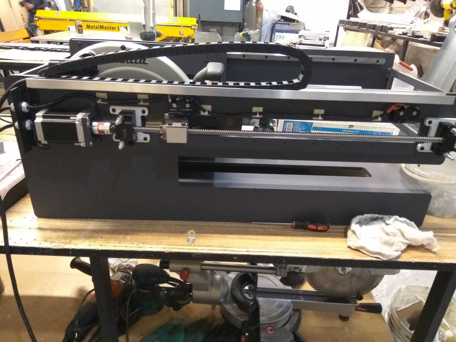 Automatic saw - My, Metalworking, Laser cutting, Video, Longpost