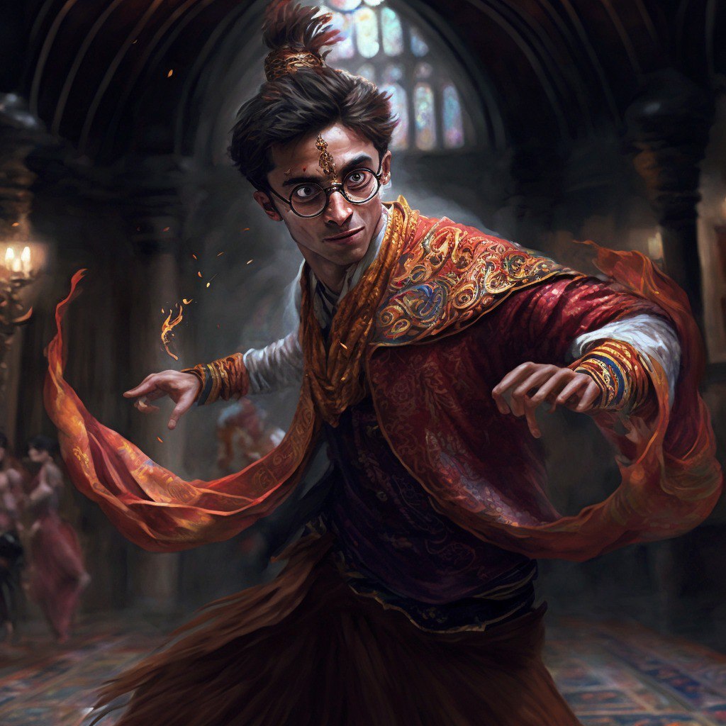 Harry Potter and Indian dances 