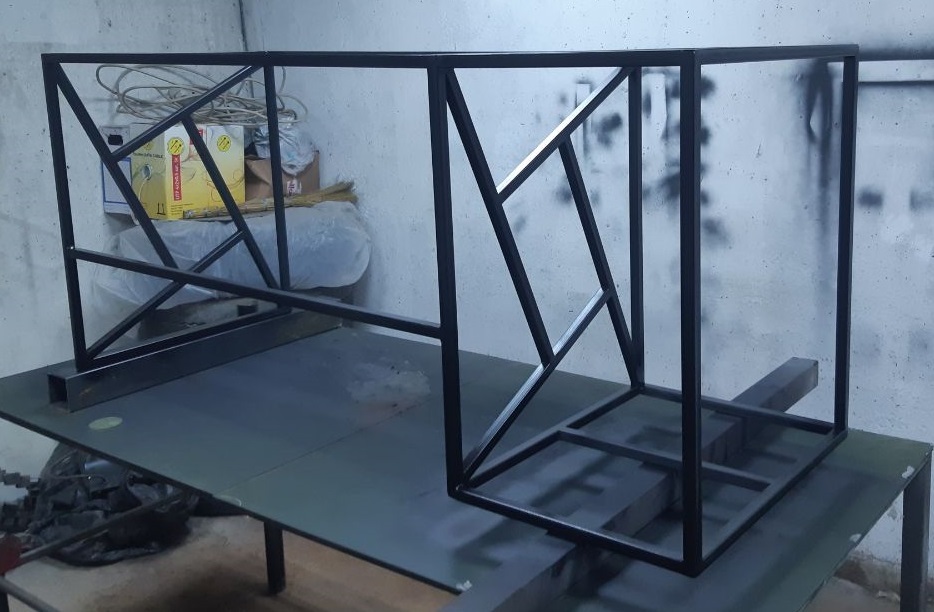 Another table - My, Furniture, Welding, Longpost, With your own hands