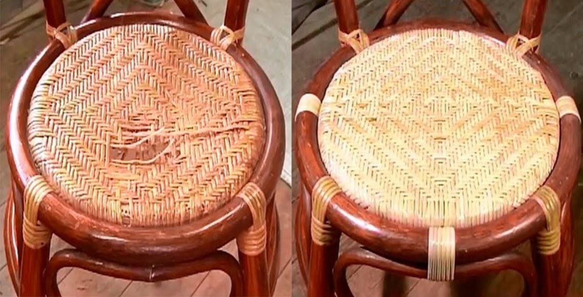 Реставрация ротанга. Реставрируем старый стул из ротанга. Старинная мебель из ротанга. Перетянуть стул из ротанга. Кресло реставрированное ротангом.