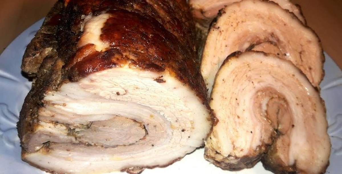 Пашина свиная запеченная в духовке в фольге рецепт с фото