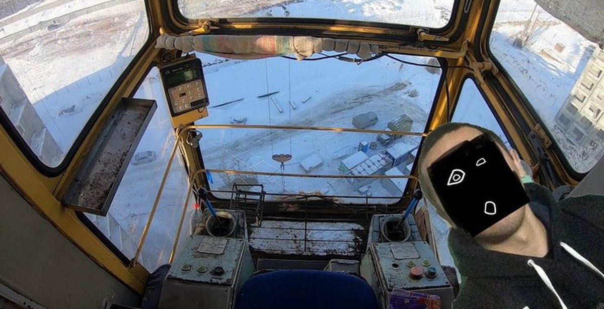 Крановщик. Работа на башенном кране КБ-405. 2007 года выпуска | Пикабу