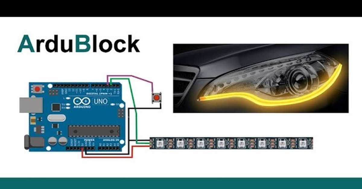 Адресная светодиодная лента ардуино проекты