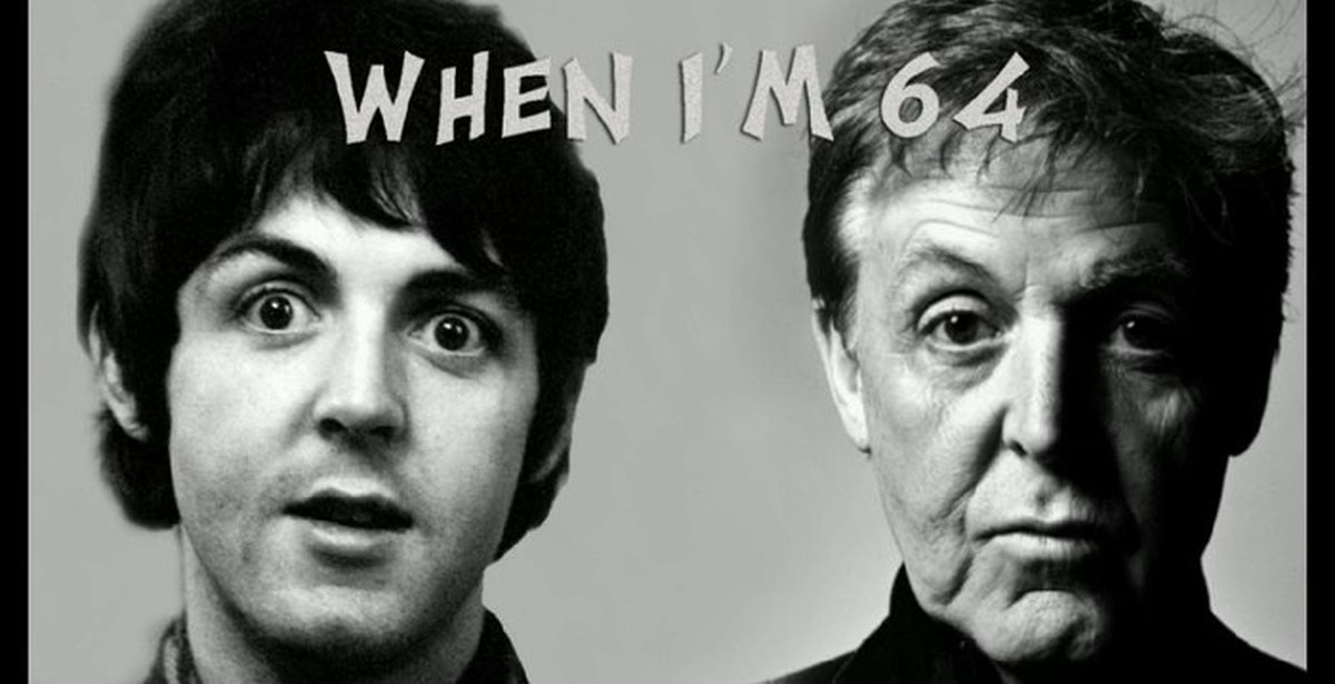 When i слушать. Битлз when i’m Sixty four. Пол Маккартни 1956. When i'm 64 the Beatles. When i’m Sixty-four.