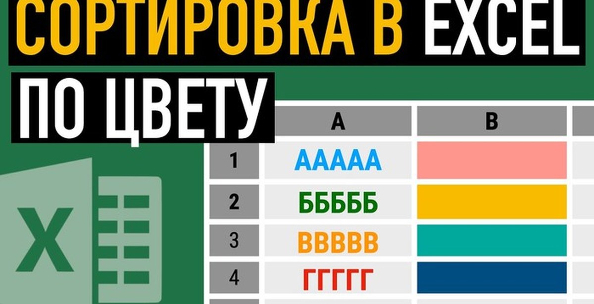 Excel цвет. Сортировка по цвету в эксель. Сортировать по цвету в excel. Как сортировать по цветам в эксель. Урок эксель Андрей Сухов.