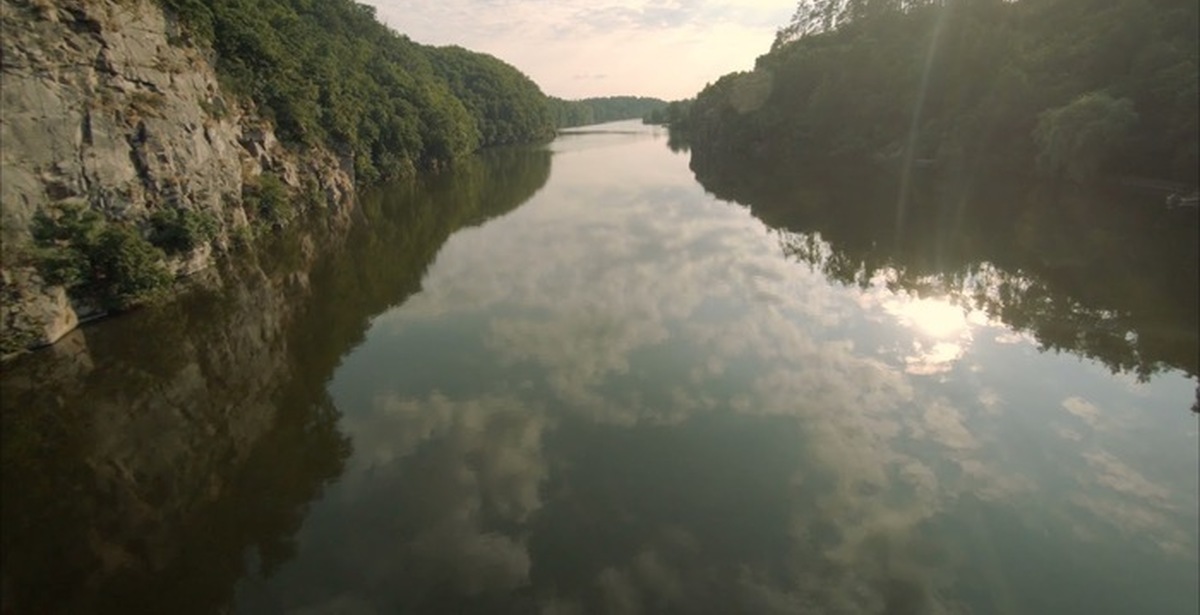 Teterev river, Zhitomir city - My, Nature, wildlife, Autumn, Landscape, Hiking, Longpost, Video