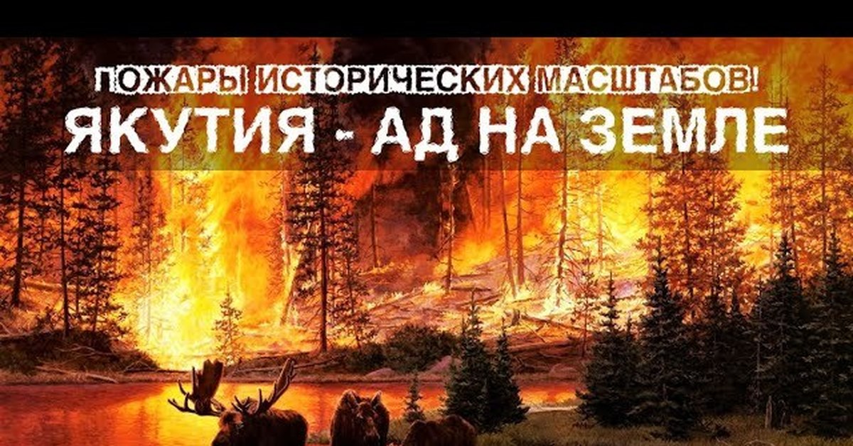 Fires of historic proportions! YAKUTIA - HELL ON EARTH! - My, Fire, Yakutia, Catastrophe, Video, Repeat