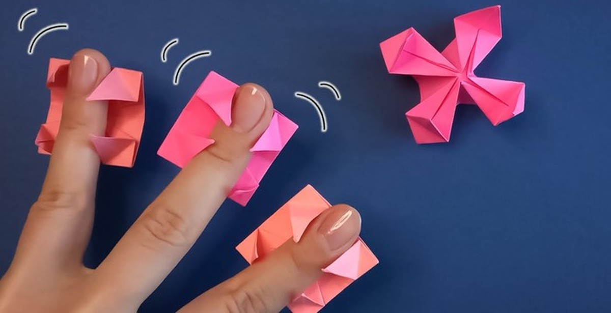 Антистресс из бумаги а4. Оригами из бумаги. Лёгкая игрушка антистресс из бумаги. Оригами из бумаги для пальцев игрушка. ЛОВУШКА для пальцев оригами игрушка из бумаги.