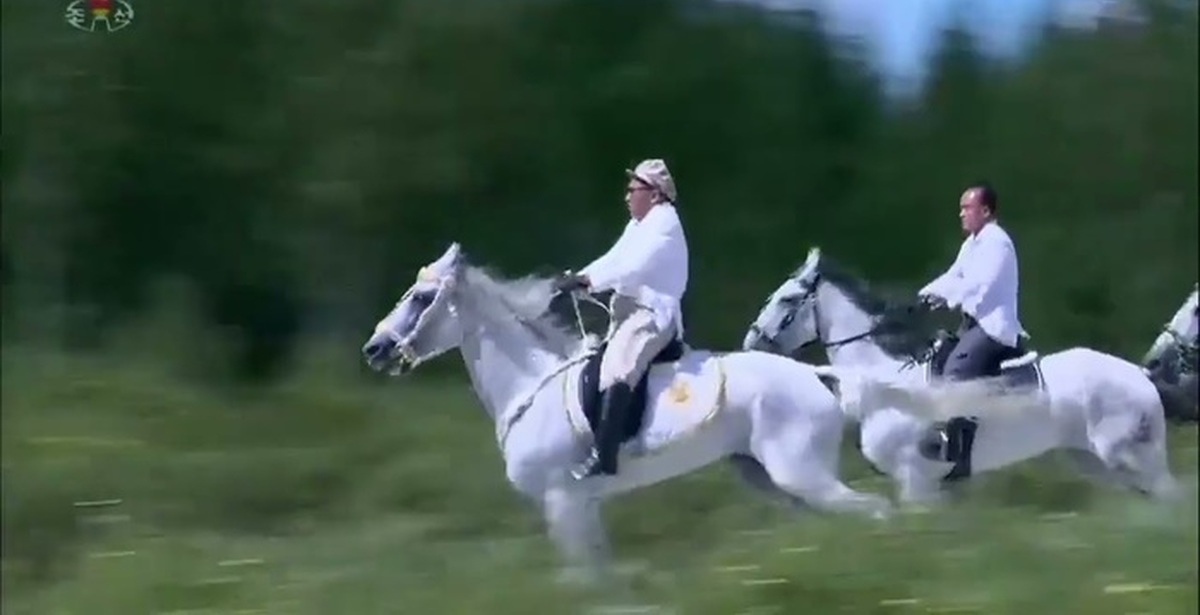 Шуудан на белом коне