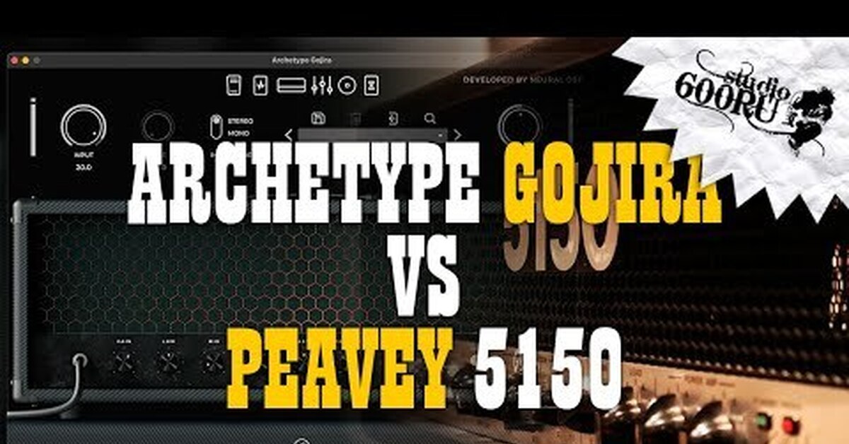 Archetype Gojira vs Peavey 5150 Пикабу