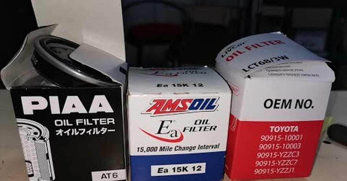 Обзор масляных фильтров, Андрей Тоскин | Пикабу